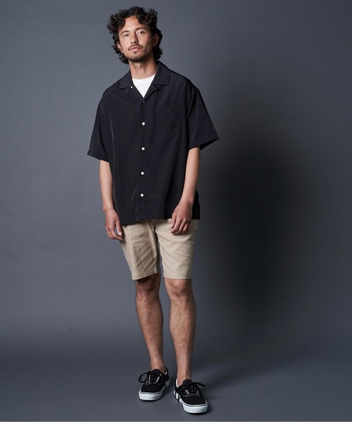 THE TWENTYSEVEN(ザ トゥエンティーセブン)の「The TWENTYSEVEN:C/L STRETCH SHORTS コットン/リネン ストレッチ ショーツ(その他パンツ・メンズ・ブラック/ベージュ/ネイビー・M/L/XL)」の14枚目の写真