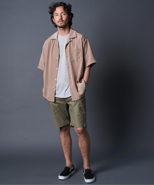 THE TWENTYSEVEN(ザ トゥエンティーセブン)の「The TWENTYSEVEN:C/L STRETCH SHORTS コットン/リネン ストレッチ ショーツ(その他パンツ・メンズ・ブラック/ベージュ/ネイビー・M/L/XL)」の18枚目の写真