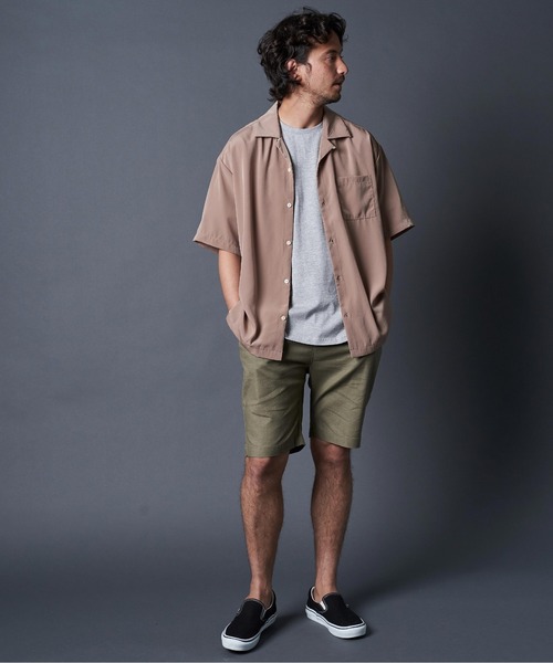 THE TWENTYSEVEN(ザ トゥエンティーセブン)の「The TWENTYSEVEN:C/L STRETCH SHORTS コットン/リネン ストレッチ ショーツ(その他パンツ・メンズ・ブラック/ベージュ/ネイビー・M/L/XL)」の19枚目の写真