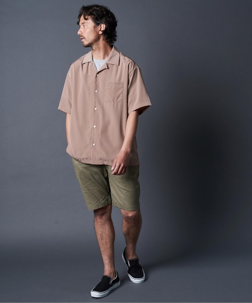 THE TWENTYSEVEN(ザ トゥエンティーセブン)の「The TWENTYSEVEN:C/L STRETCH SHORTS コットン/リネン ストレッチ ショーツ(その他パンツ・メンズ・ブラック/ベージュ/ネイビー・M/L/XL)」の20枚目の写真