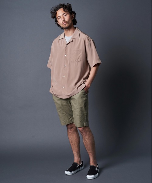 THE TWENTYSEVEN(ザ トゥエンティーセブン)の「The TWENTYSEVEN:C/L STRETCH SHORTS コットン/リネン ストレッチ ショーツ(その他パンツ・メンズ・ブラック/ベージュ/ネイビー・M/L/XL)」の21枚目の写真