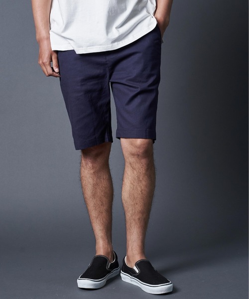 THE TWENTYSEVEN(ザ トゥエンティーセブン)の「The TWENTYSEVEN:C/L STRETCH SHORTS コットン/リネン ストレッチ ショーツ(その他パンツ・メンズ・ブラック/ベージュ/ネイビー・M/L/XL)」の22枚目の写真