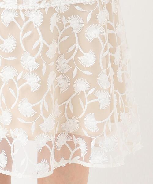 TOCCA(トッカ)の「【TOCCA LAVENDER】Eyelash Embroidery ロングドレス(ワンピース・レディース・ブラック系7/アイボリー系7・6/0/2/4)」の15枚目の写真