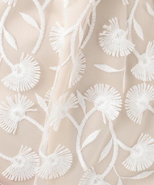 TOCCA(トッカ)の「【TOCCA LAVENDER】Eyelash Embroidery ロングドレス(ワンピース・レディース・ブラック系7/アイボリー系7・6/0/2/4)」の16枚目の写真