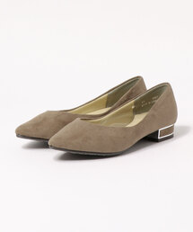 la farfa SHOES | ◆ももちゃん コラボデザイン◆ とんがりローヒールパンプス(パンプス)