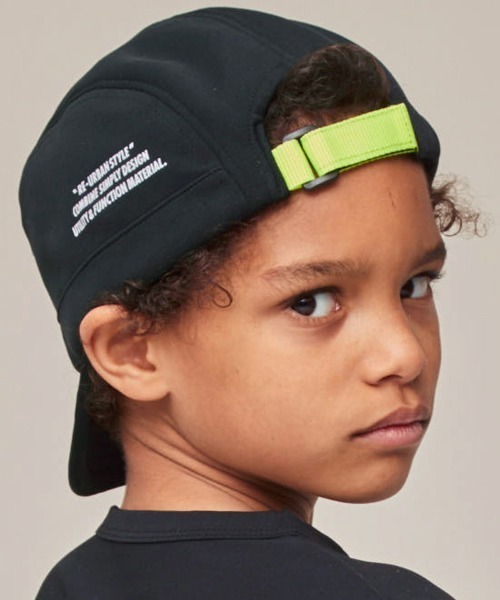 RE/SP(アールイーエスピー)の「RE/SP Jet cap / アールイーエスピー ジェットキャップ(キャップ・キッズ・ネイビー/ブラック/ヘザーチャコール・FREE)」の2枚目の写真