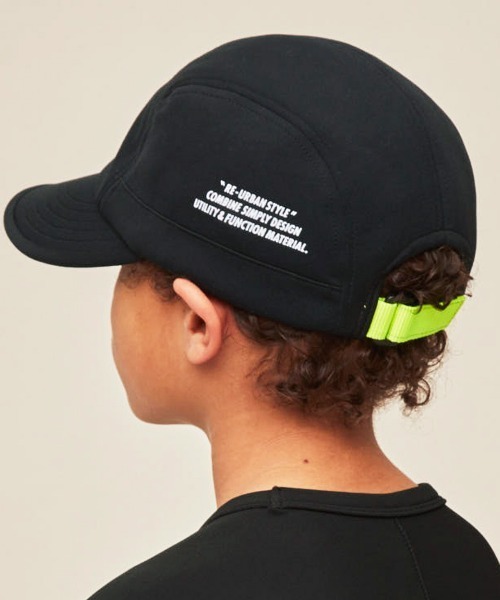 RE/SP(アールイーエスピー)の「RE/SP Jet cap / アールイーエスピー ジェットキャップ(キャップ・キッズ・ネイビー/ブラック/ヘザーチャコール・FREE)」の4枚目の写真