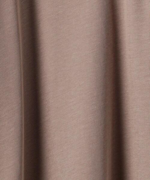BEAUTY&YOUTH UNITED ARROWS(ビューティーアンドユースユナイテッドアローズ)の「BY ダンボールスキッパーネックサイドスリットワンピース(ワンピース・レディース・モカ/ブラック・FREE)」の13枚目の写真