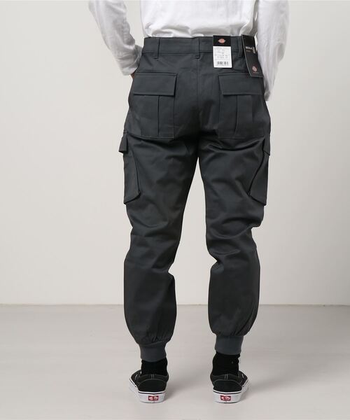 Dickies ブラック ダブルニー ワークパンツ/カーゴパンツ Dickies ワークパンツ W40 ディッキーズ ダブルニー ブラック