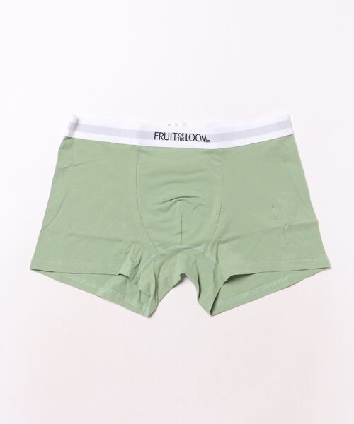 FRUIT OF THE LOOM（フルーツオブザルーム）の「【FRUIT OF THE LOOM】ブランドロゴボクサーパンツ 18624800（ボクサーパンツ・メンズ・イエロー/ブルー系その他/カーキ/グレー/レッド/ブルー系その他2/ネイビー/ダークグレー/ブルー系その他3/ブラック/レッド系2/オレンジ/ホワイト/オリーブ・L/LL/M）」の5枚目の写真