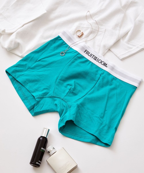 FRUIT OF THE LOOM（フルーツオブザルーム）の「【FRUIT OF THE LOOM】ブランドロゴボクサーパンツ 18624800（ボクサーパンツ・メンズ・イエロー/ブルー系その他/カーキ/グレー/レッド/ブルー系その他2/ネイビー/ダークグレー/ブルー系その他3/ブラック/レッド系2/オレンジ/ホワイト/オリーブ・L/LL/M）」の8枚目の写真