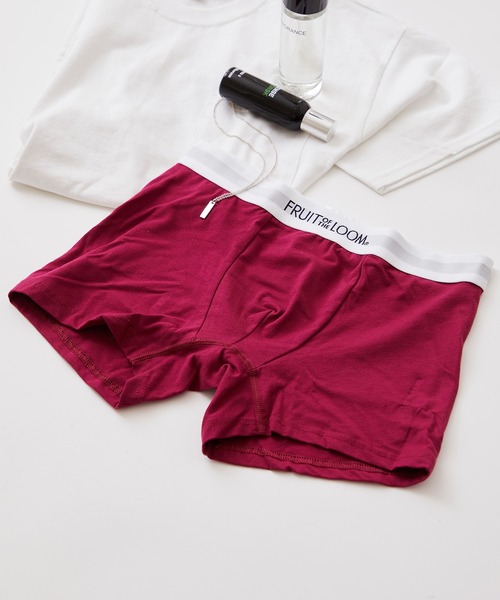 FRUIT OF THE LOOM（フルーツオブザルーム）の「【FRUIT OF THE LOOM】ブランドロゴボクサーパンツ 18624800（ボクサーパンツ・メンズ・イエロー/ブルー系その他/カーキ/グレー/レッド/ブルー系その他2/ネイビー/ダークグレー/ブルー系その他3/ブラック/レッド系2/オレンジ/ホワイト/オリーブ・L/LL/M）」の12枚目の写真