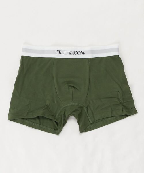 FRUIT OF THE LOOM（フルーツオブザルーム）の「【FRUIT OF THE LOOM】ブランドロゴボクサーパンツ 18624800（ボクサーパンツ・メンズ・イエロー/ブルー系その他/カーキ/グレー/レッド/ブルー系その他2/ネイビー/ダークグレー/ブルー系その他3/ブラック/レッド系2/オレンジ/ホワイト/オリーブ・L/LL/M）」の22枚目の写真