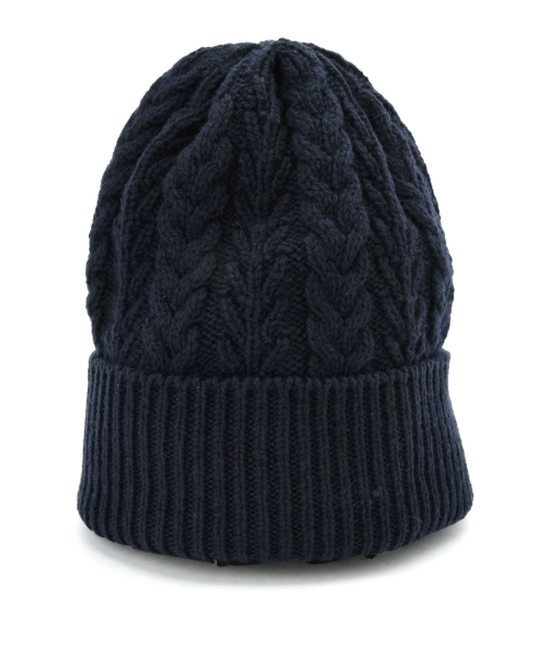 BEAMS LIGHTS Men's(ビームスライツ メンズ)の「ΠBEAMS LIGHTS / ケーブルニットキャップ(ニットキャップ/ビーニー・メンズ・オフホワイト/グレー/ネイビー・ONE SIZE)」の13枚目の写真