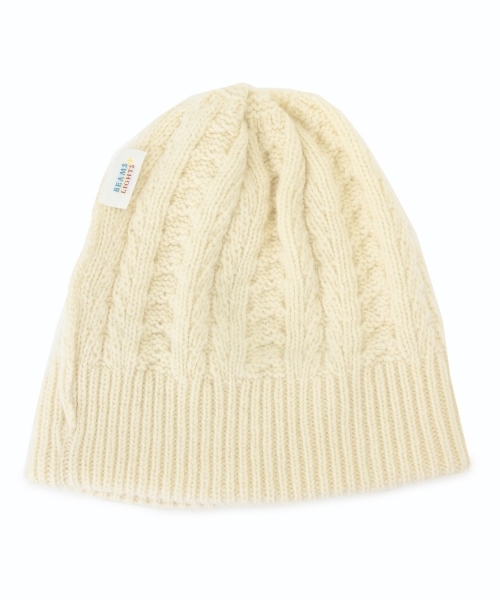 BEAMS LIGHTS Men's(ビームスライツ メンズ)の「ΠBEAMS LIGHTS / ケーブルニットキャップ(ニットキャップ/ビーニー・メンズ・オフホワイト/グレー/ネイビー・ONE SIZE)」の16枚目の写真