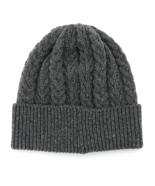 BEAMS LIGHTS Men's(ビームスライツ メンズ)の「ΠBEAMS LIGHTS / ケーブルニットキャップ(ニットキャップ/ビーニー・メンズ・オフホワイト/グレー/ネイビー・ONE SIZE)」の20枚目の写真