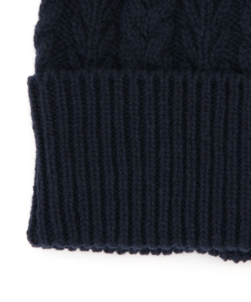 BEAMS LIGHTS Men's(ビームスライツ メンズ)の「ΠBEAMS LIGHTS / ケーブルニットキャップ(ニットキャップ/ビーニー・メンズ・オフホワイト/グレー/ネイビー・ONE SIZE)」の17枚目の写真