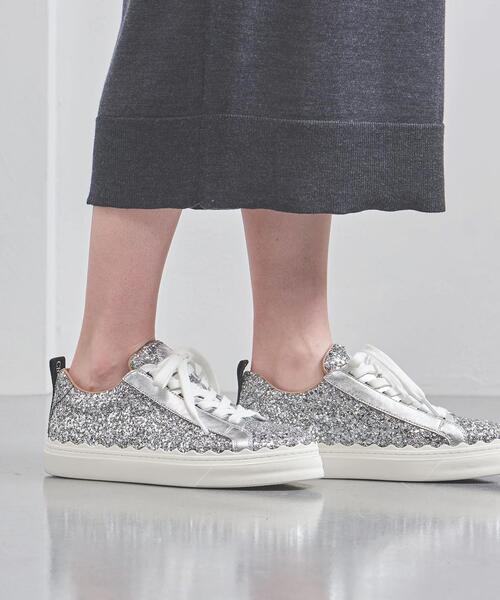 商品詳細 Chloe クロエ Lauren グリッター スニーカー United Arrows ユナイテッドアローズ 公式通販