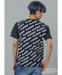 【PLAYBOY×REGIEVO】バックロゴプリントTシャツ REGIEVO別注