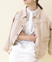 SLOBE IENA | LE DENIM×MARITAS カラーGジャン【洗濯機使用可能】◆(デニムジャケット)