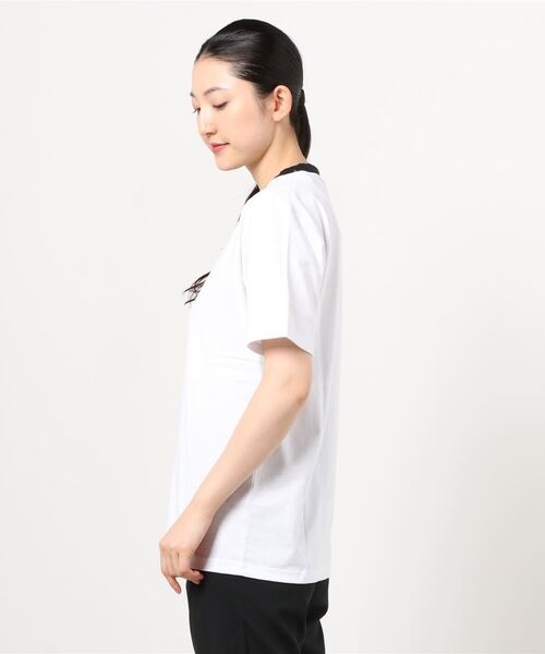 CONVERSE(コンバース)の「CONVERSE/コンバース リンガー ワンポイント シューズ ロゴ 刺繍 Tシャツ(Tシャツ/カットソー・メンズ・ホワイト/ブラック/ベージュ/サックスブルー/グリーン系その他/ホワイト系その他/ブラック系その他/ブルー系その他・M/L)」の10枚目の写真