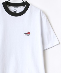 CONVERSE/コンバース リンガー ワンポイント シューズ ロゴ 刺繍 Tシャツ