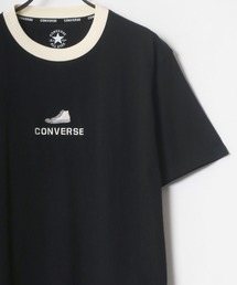 CONVERSE/コンバース リンガー ワンポイント シューズ ロゴ 刺繍 Tシャツ
