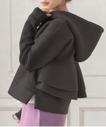 KOBE LETTUCE | バックフリルダイバーパーカー(パーカー)