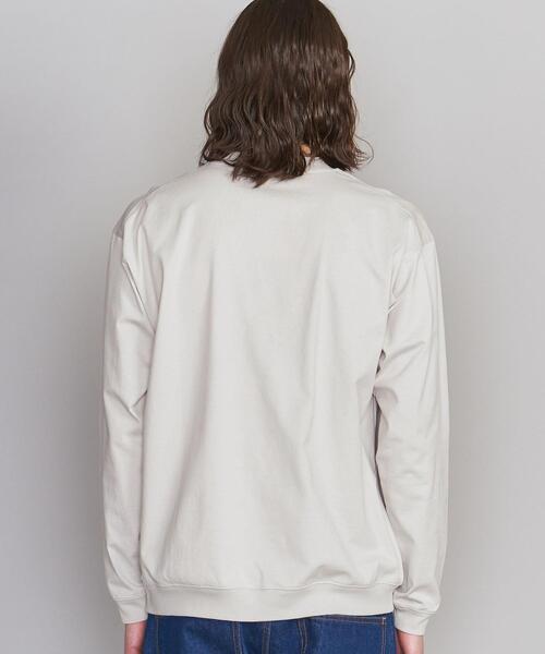 BEAUTY&YOUTH UNITED ARROWS(ビューティーアンドユースユナイテッドアローズ)の「BY ハイゲージ コットン スウェット カットソー(Tシャツ/カットソー・メンズ・オリーブ/ライム/イエロー/ネイビー/ライラック/ホワイト/ライトグレー/コバルトブルー・X-LARGE/LARGE/SMALL/MEDIUM)」の11枚目の写真