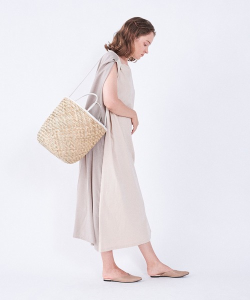 Laugoa（ラウゴア）の「ALMELO かごバッグ（かごバッグ・レディース・ホワイト/ブラック・9）」の20枚目の写真