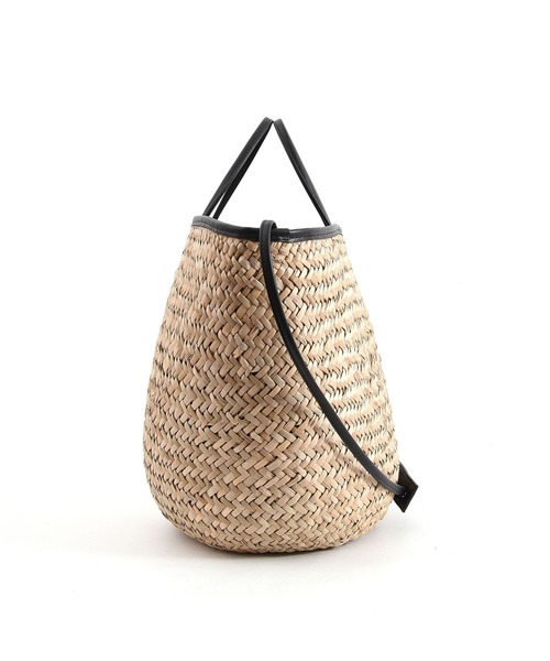 Laugoa（ラウゴア）の「ALMELO かごバッグ（かごバッグ・レディース・ホワイト/ブラック・9）」の19枚目の写真