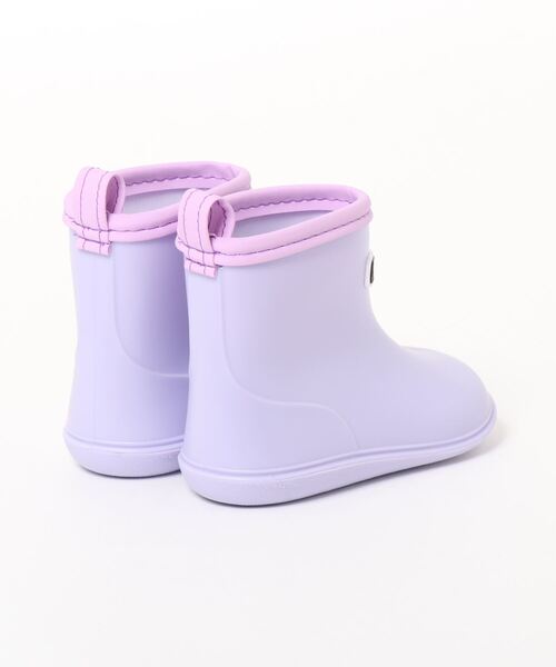 Marble Line（マーブルライン）の「無地レインシューズ（レインシューズ・キッズ・ピンク/グリーン/パープル/グレー・19/18/16/14/15 /20/17/21/13）」の5枚目の写真