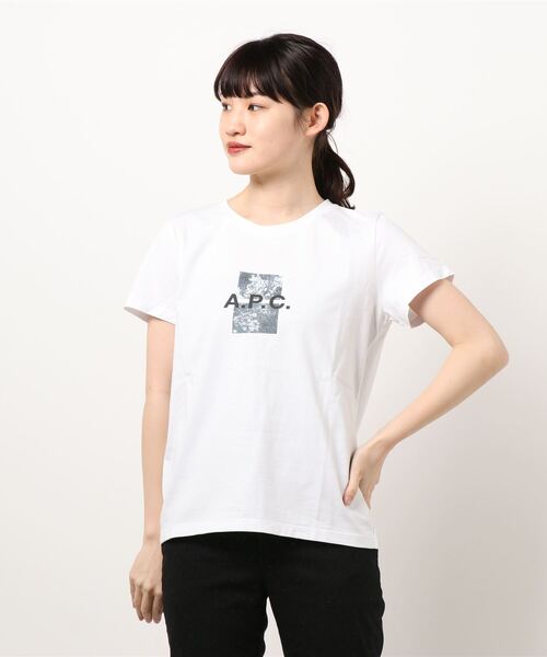 A.P.C.(アーペーセー)の「T-SHIRT ERYN 21E(Tシャツ/カットソー ...