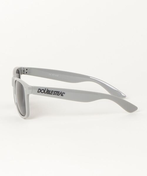 DOUBLE STEAL（ダブルスティール）の「LOGO SUNGLASSES（サングラス・メンズ・ブラック/ホワイト/グレー・FREE）」の4枚目の写真