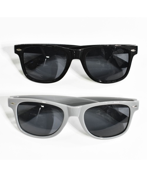 DOUBLE STEAL（ダブルスティール）の「LOGO SUNGLASSES（サングラス・メンズ・ブラック/ホワイト/グレー・FREE）」の6枚目の写真