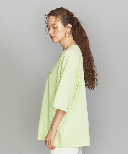 Russell Athletic（ラッセルアスレティック）の「【別注】＜RUSSELL ATHLETIC＞ビッグTシャツ（Tシャツ/カットソー・レディース・ライム/オレンジ系その他・FREE）」の8枚目の写真