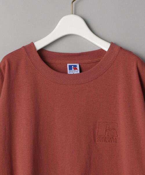 Russell Athletic（ラッセルアスレティック）の「【別注】＜RUSSELL ATHLETIC＞ビッグTシャツ（Tシャツ/カットソー・レディース・ライム/オレンジ系その他・FREE）」の12枚目の写真