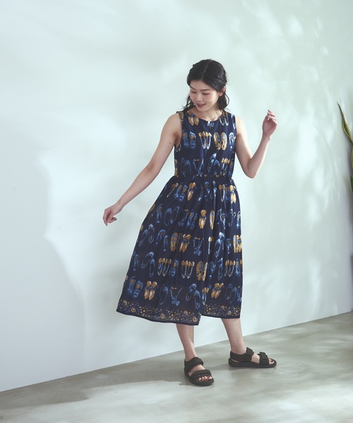 セール C Fort Point インド綿ボタンマキシワンピース ワンピース Fort Point フォーポイント のファッション通販 Zozotown