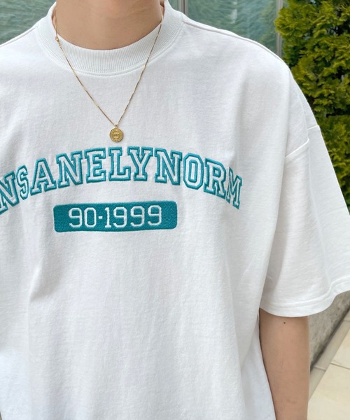 WHO'S WHO gallery（フーズフーギャラリー）の「【KOOKY'N/クーキー】ウォームアップカレッジTEE（Tシャツ/カットソー・メンズ・ホワイト/アッシュグレー/ブラック/ネイビー/ブルー/グリーン・FREE）」の20枚目の写真