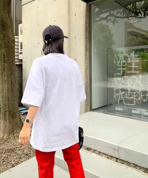 WHO'S WHO gallery（フーズフーギャラリー）の「【KOOKY'N/クーキー】ウォームアップカレッジTEE（Tシャツ/カットソー・メンズ・ホワイト/アッシュグレー/ブラック/ネイビー/ブルー/グリーン・FREE）」の15枚目の写真