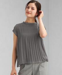 green label relaxing | CS SC マジョリカ スタンド ネック プルオーバー カットソー(Tシャツ/カットソー)
