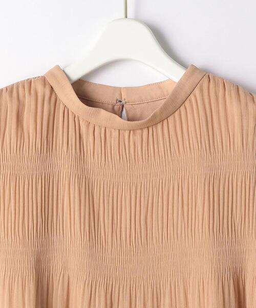 green label relaxing（グリーンレーベルリラクシング）の「CS SC マジョリカ スタンド ネック プルオーバー カットソー（Tシャツ/カットソー・レディース・ライトピンク/ダークグレー/ナチュラル・FREE）」の15枚目の写真