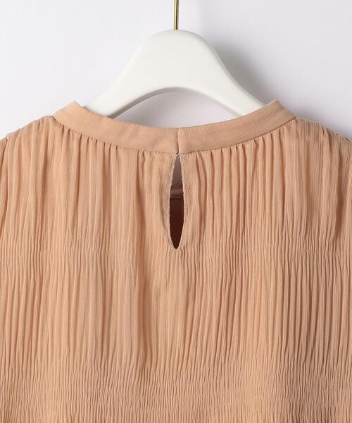 green label relaxing（グリーンレーベルリラクシング）の「CS SC マジョリカ スタンド ネック プルオーバー カットソー（Tシャツ/カットソー・レディース・ライトピンク/ダークグレー/ナチュラル・FREE）」の10枚目の写真