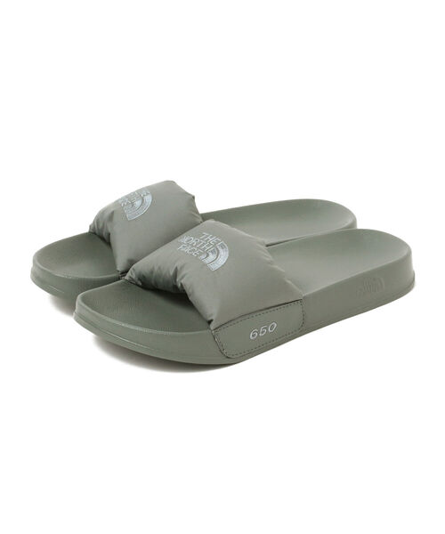 Ray BEAMS（レイビームス）の「THE NORTH FACE / Nuptse Slide Sandal 2（サンダル・レディース・グレー/ブラック・5/7/6）」の5枚目の写真