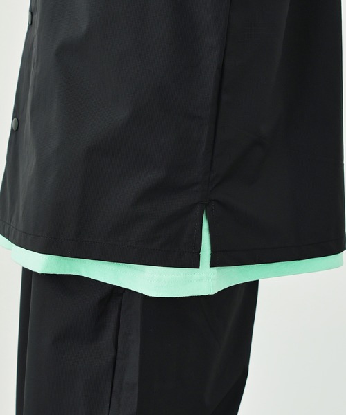 EDWIN（エドウィン）の「F.L.E 超軽量 半袖シャツ（シャツ/ブラウス・メンズ・チャコールグレー/ブラック・MEDIUM/LARGE/X-LARGE）」の13枚目の写真