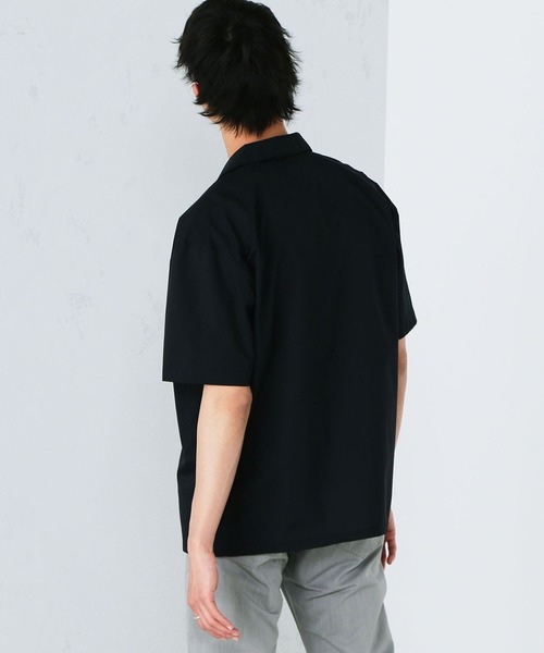 EDWIN（エドウィン）の「F.L.E 超軽量 半袖シャツ（シャツ/ブラウス・メンズ・チャコールグレー/ブラック・MEDIUM/LARGE/X-LARGE）」の16枚目の写真