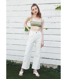 ALEXIA STAM | Center Press Denim Pants/センタープレスデニムパンツ(デニムパンツ)
