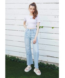 ALEXIA STAM | Center Press Denim Pants/センタープレスデニムパンツ(デニムパンツ)