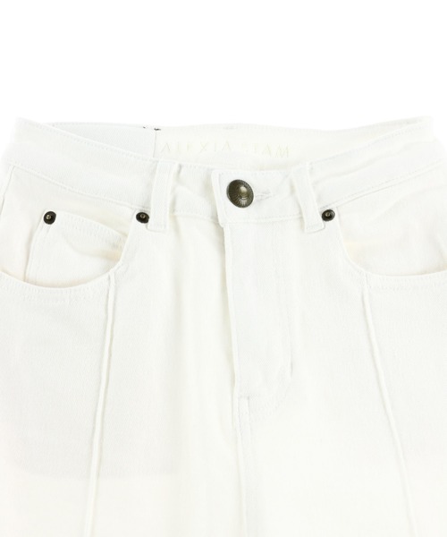 ALEXIA STAM（アリシアスタン）の「【ViVi 10月号掲載】Center Press Denim Pants/センタープレスデニムパンツ（デニムパンツ・レディース・ブルー/ホワイト/ブラック系その他・XS/M/S）」の22枚目の写真