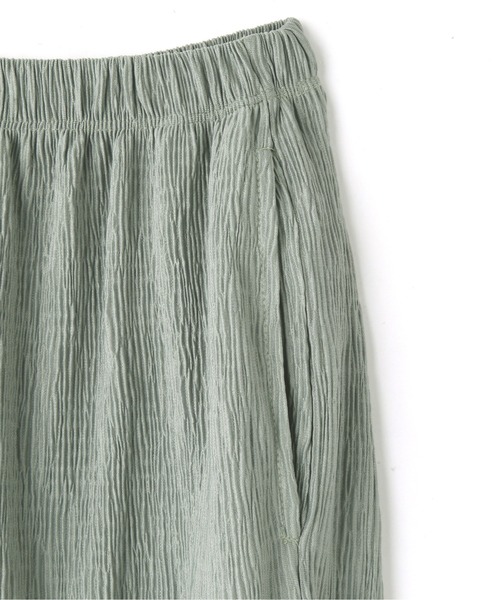 FREE'S MART（フリーズマート）の「楊柳カットソーセットアップ（ワンピース・レディース・ブラック/グレー/ライトグリーン・FREE）」の12枚目の写真